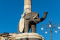 Elephant Fountain. Catania, Sicily, Italy Royalty Free Stock Photo