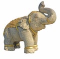 Stone elephant Royalty Free Stock Photo