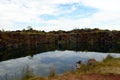 Lagoon on Elephant Stone, Venezuela. Outdoor adventure travel