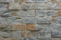 Stone facade tiles. Royalty Free Stock Photo