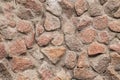 Stone facade wall texture background Royalty Free Stock Photo