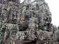 Stone faces in cambodia