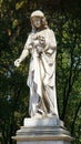 Female sculpture in a tomb