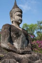 Stone figure buddhist Royalty Free Stock Photo