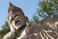 Stone figure buddhist Royalty Free Stock Photo