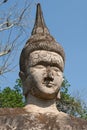Stone figure buddhist Royalty Free Stock Photo