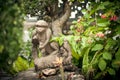 Stone figurine of a monkey