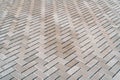 Stone floor herringbone texture Royalty Free Stock Photo