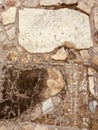 The beautiful colors and intricate marble floor of Saint Nicholas Church in Demre, Antalya - Myra - Christian Royalty Free Stock Photo