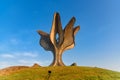 The Stone Flower memorial monument to the victims of Ustasha during World War II in Jasenovac, Croatia.