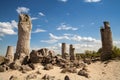 Stone Forest near Varna, Bulgaria, rock phenomenon