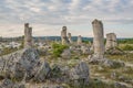 Stone Forest (Pobiti Kamani) in Bulgaria Royalty Free Stock Photo