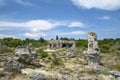 The Stone Forest - Pobiti Kamani and Dikilitash, Bulgaria Royalty Free Stock Photo