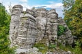 Stone Forest. Zagoria, Greece Royalty Free Stock Photo