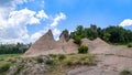 Stone formation in Phrygia Valley Natural Park Frig Vadisi Tabiat Parki, Ihsaniye, Afyonkarahisar/Turkey Royalty Free Stock Photo