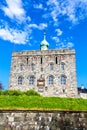 Stone fortress with dome in Bergen, Norway Royalty Free Stock Photo