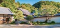 Stone garden of Nanzen-ji temple in Kyoto