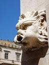 Stone Gargoyle in Medieval Dubrovnik, Croatia Royalty Free Stock Photo