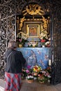 Stone Gate,chapel of Mother of God from the Stone Gate,Zagreb,Croatia,Europe