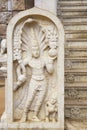 Stone Guardian at Bodhi Temple, Sri Lanka