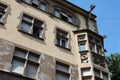 stone habitation building - colmar - france