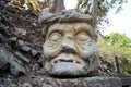 Stone head Royalty Free Stock Photo