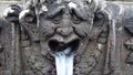 Stone Head Fountain Detail Of Mensa Del Cardinale Villa Lante Italy