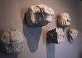 Stone Heads `Cabezas Clavas` from Chavin de Huantar