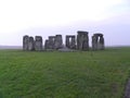 Stone Henge Winter Time Path View Royalty Free Stock Photo