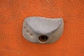 Stone hook on wall climbing Royalty Free Stock Photo