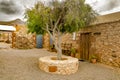 A stone house in the Canarian village