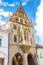 Stone House With Decorated Facade-Kutna Hora