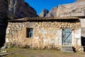 Stone house in old abandoned balkar village in North Caucasus