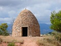 Stone house, typical of shepherds and farmers in La Rioja, Spain Royalty Free Stock Photo