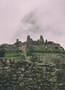 Stone houses lost in tme. Royalty Free Stock Photo