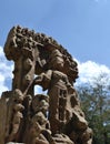 Historic Stone Idols of Hindu Diety Royalty Free Stock Photo