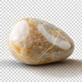 Stone isolated on transparent or white background Royalty Free Stock Photo