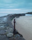 Cullercoats Harbour Jetty.