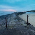 Cullercoats Harbour Jetty.