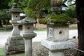 Stone Lanterns Nara, Japan