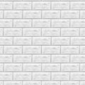 Stone lined with granite. Stone background wall. Facing Stone. White brick wall in subway tile pattern. Vector illustration. Royalty Free Stock Photo