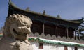 Stone lion of china Royalty Free Stock Photo