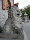 Stone lion Chinese style