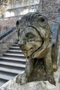 Stone lion Royalty Free Stock Photo