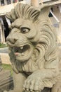 The stone lion At the government gate