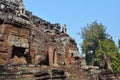 Stone lion at Phimeanakas temple ,Cambodia