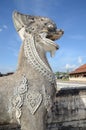 Stone Lion Sculpture Royalty Free Stock Photo