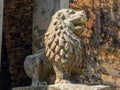 Stone lion - Sambor Prei Kuk