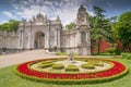 Stone lioness in the garden of Dolmabahce Palace Dolmabahce Sarayi, Istanbul, Turkey Royalty Free Stock Photo