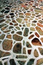 Stone-made yard in Antiparos island, Greece